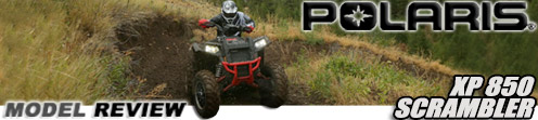 2013 Polaris Scrambler XP 850 Sport Utility ATV Test Ride Review