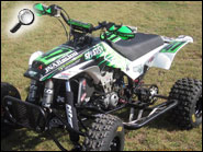 YFZ455 Custom ATV CR500 Link