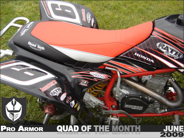 2008 Honda trx450r plastics #7