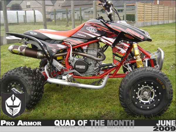 2008 Honda trx450r plastics #2
