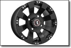 Raceline Spyder Black Matte Wheel