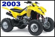 2003 Suzuki LT-Z400 Quad Sport ATV
