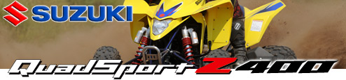 2009 Suzuki Z400 QuadSport ATV Test Ride / Review 