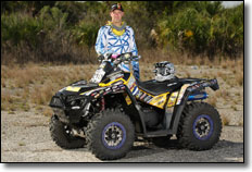 Five-time 4x4 Limited ATV Champion Michael Swift