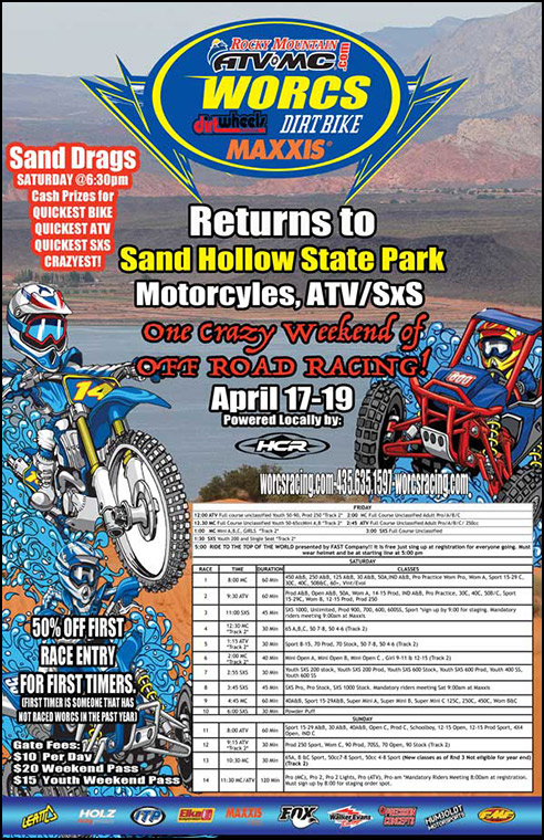 WORCS Racing Sand Hollow Flyer