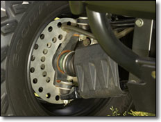 2007 Yamaha Rhino 660 Side X Side /UTV dual hydraulic disk brakes