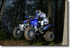 Jarrod McClure's 2009 Yamaha YFZ450 ATV Riding Jump