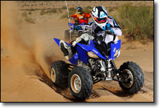 2012 Yamaha Raptor 250 ATV Dustin Nelson Josh Row