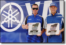 Yamaha Factory Racers Dustin Nelson and Jason Dunkelberger