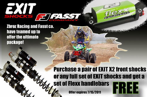 Exit ATV & UTV Shocks - Product of Zbroz Racing