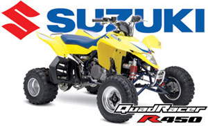 Suzuki LT-R450 Quad Racer Press Release