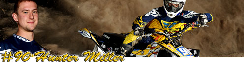 Hunter Miller - Can-Am DS450 Pro ATV Racing