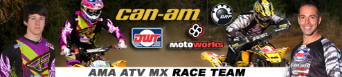 2012 Motoworks / DWT’s AMA Pro ATV Motocross Race Team