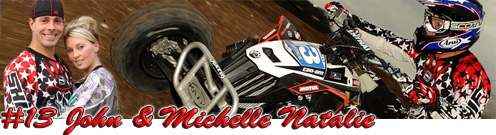 John  Natalie - Michelle  & Lexus Natalie - ATV Motocross Racing Family
