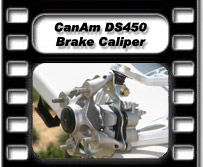 CanAm DS450 Brake