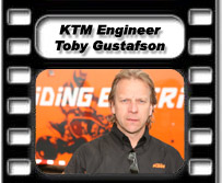 KTM's Toby Gustafson Interview