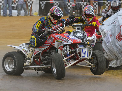 Extreme Dirt Track Racing Round 4- #417 Kirby Cooke 