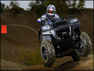 Kawasaki Brute Force Ultility ATV Riding