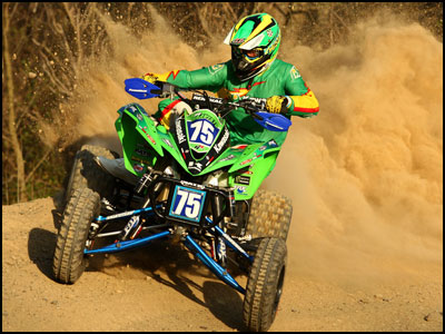 Harold Goodman Racing the Baja 1000 on the 1a Honda TRX700XX
