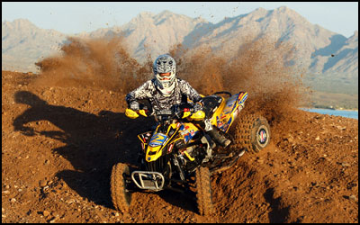 Johnny Gallagher YFZ450X ATV