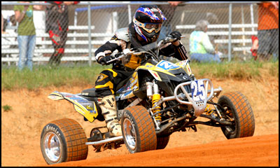 #25 Chuckie Creech - Can-Am DS450 ATV - Extreme Dirt Track Series