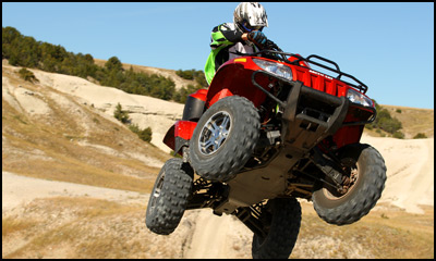 #038 Michael Coburn - Honda TRX450R ATV - Extreme Dirt Track Series 