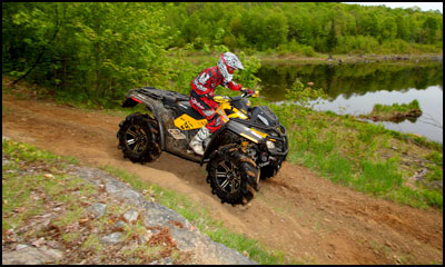 2011 CanAm Outlander 800R X mr Mud Performance 4x4 ATV 