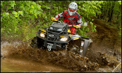 2011 CanAm Outlander 800R X mr Mud Performance 4x4 ATV 