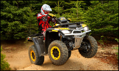 2011 CanAm Outlander 800R X xc Performance 4x4 ATV 