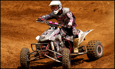 Michelle Natalie - Honda TRX450R ATV - Womens AMA ATV MX 
