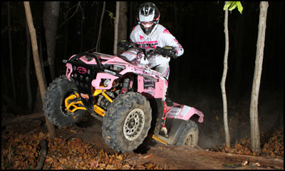 Zac Zakowski - Can-Am Outlander ATV GNCC Racing Breast Caner Awareness
