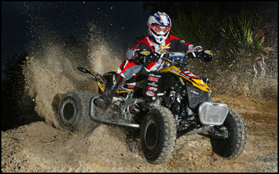 Adam McGill Warnet Can-Am DS450  ATV