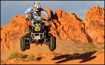 WORCS Pro Champion Josh Frederick ATV Jump