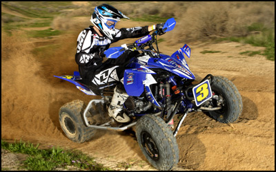 Roll Design's #3 Josh Row - WORCS Pro ATV Racer