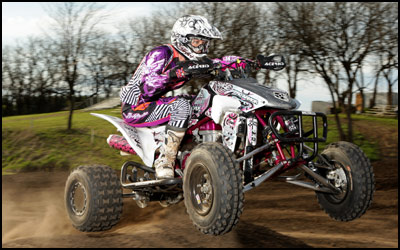 D.A.S.A.'s Michelle Natalie - Honda TRX450R ATV