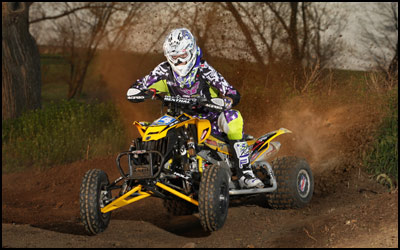 DWT's Chad Wienen - Can-Am DS450 ATV - AMA ATV MX Pro Racer
