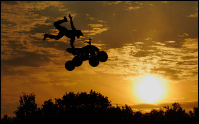 Adam Thene - ATV Freestyle Rider - Indian Air 