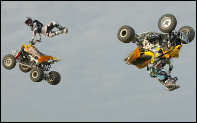 Can-Am's Derek & Jon Guetter - ATV Freestyle Riders