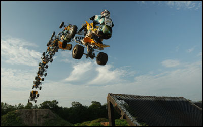 Can-Am's Jon Guetter - ATV Freesytle Backflip
