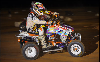 Maxxis' Kirby Cooke - Extreme Dirt Track Pro ATV Racer