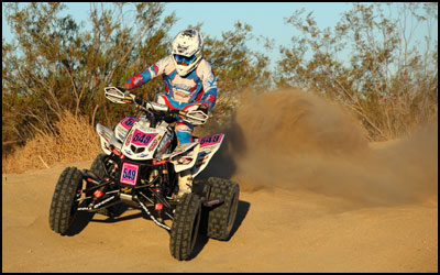 Elka Suspension's Beau Baron - Honda TRX450R ATV