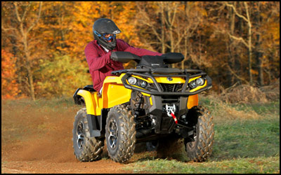 2012 Can-Am Outlander 1000 XT Utility ATV 