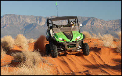 Kawaski Teryx 750 4x4 SxS - Sand Hollow Sand Dunes