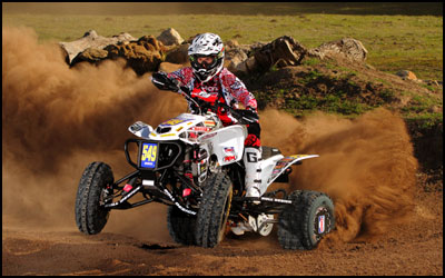 Elka Suspension's Beau Baron - Honda 450R Sport ATV