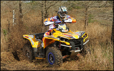 Maxxis' Michael Swift - Can-Am Outlander 800R Utility ATV