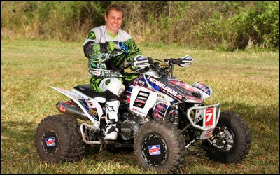 National Guard's Jarrod McClure - GNCC XC1 Pro ATV Racer