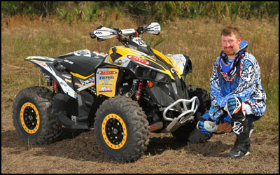 Multi-Time GNCC Utility ATV Champion - Cliff Beasley