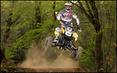 Elka Suspension's Josh Row - Yamaha YFZ450R Sport ATV