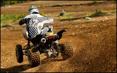2013 CanAm DS450 X MX Sport ATV - Wastelands Motocross Park