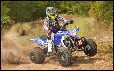 Houser Racing's Johnny Gallagher - Yamaha YFZ450R Sport ATV